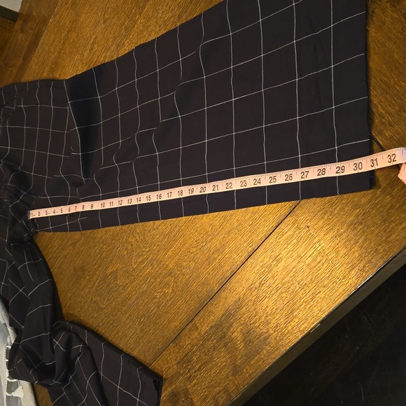 NWT Marine Layer The Tencel Allison Trouser Windowpane - Picture 8 of 8